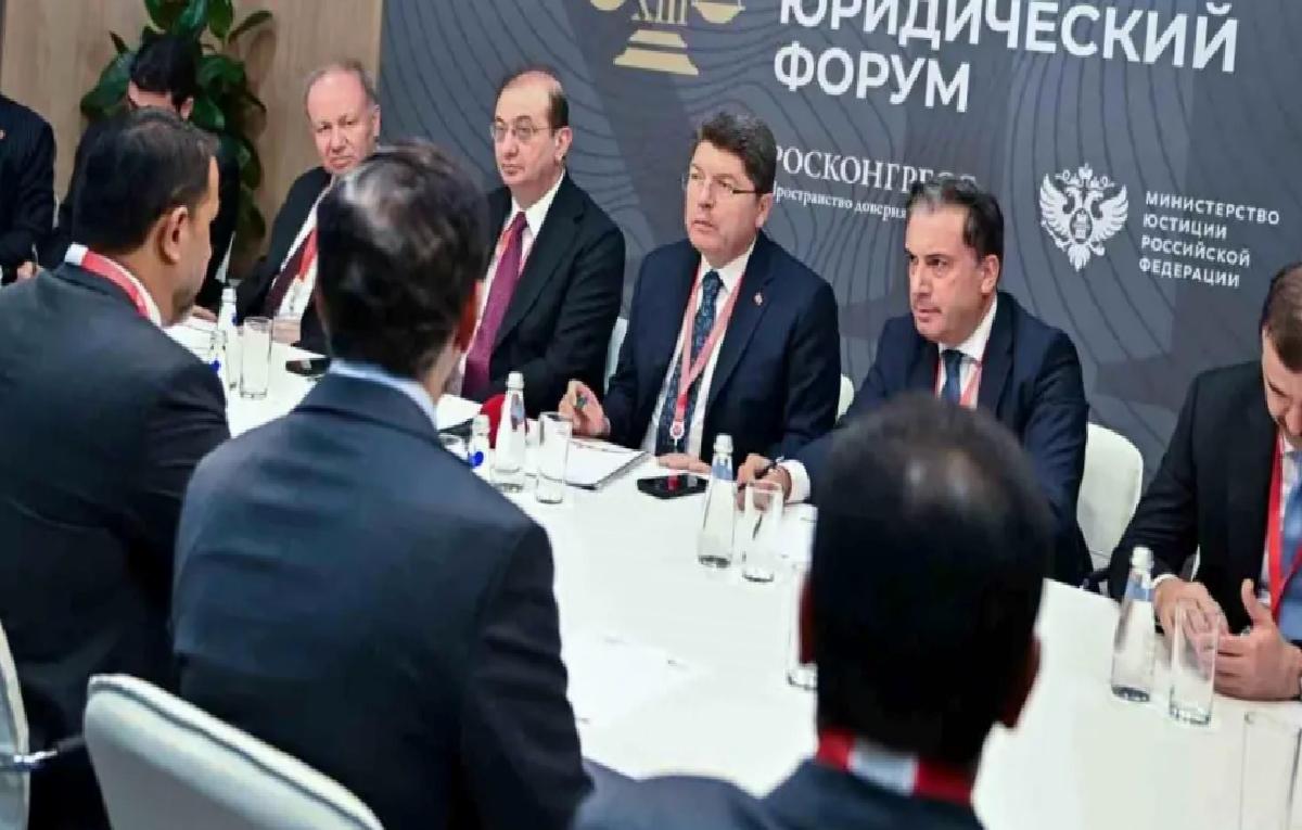 Bakan Tunç’tan Rusya’da Adli İşbirliği Görüşmeleri
