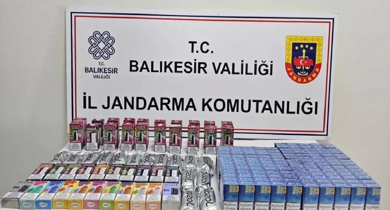 Balıkesir’de Kaçakçılık Operasyonu