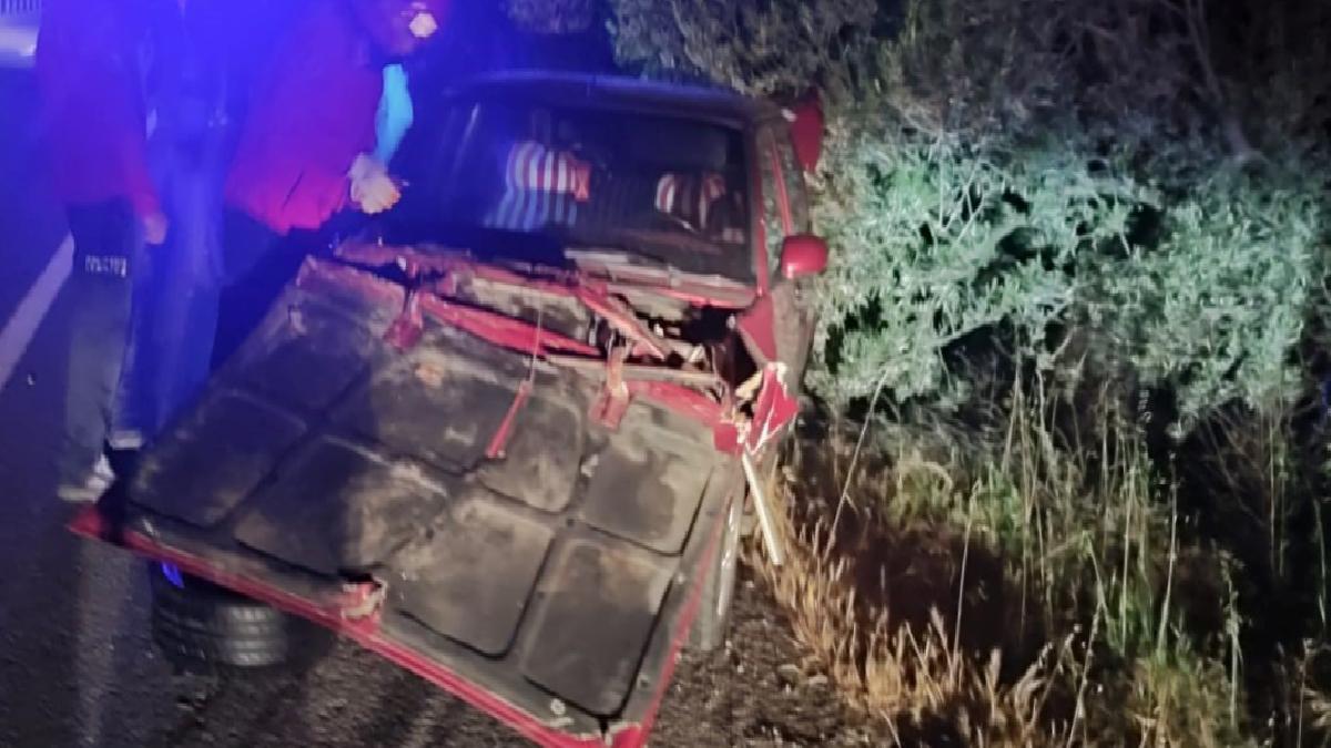 Balıkesir’de trafik kazasında 4 kişi yaralandı