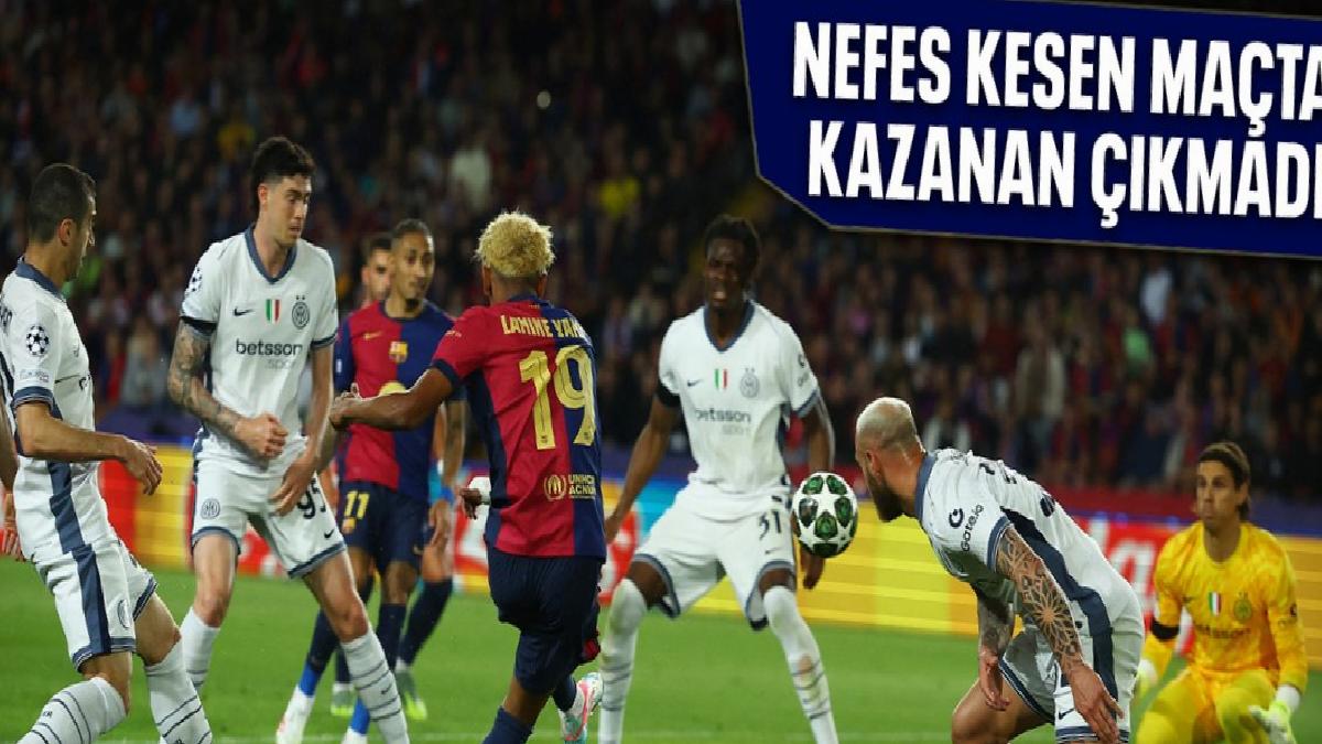Barcelona ve Inter’in 6 gollü düellosunda kazanan çıkmadı