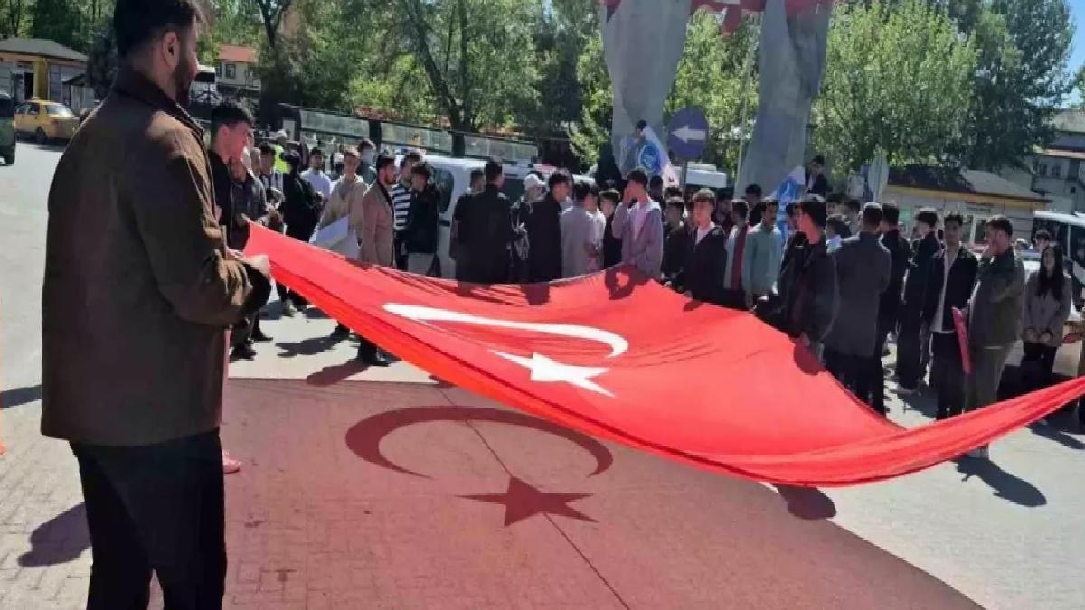Bartın’da Türkçülük Günü Yürüyüşü
