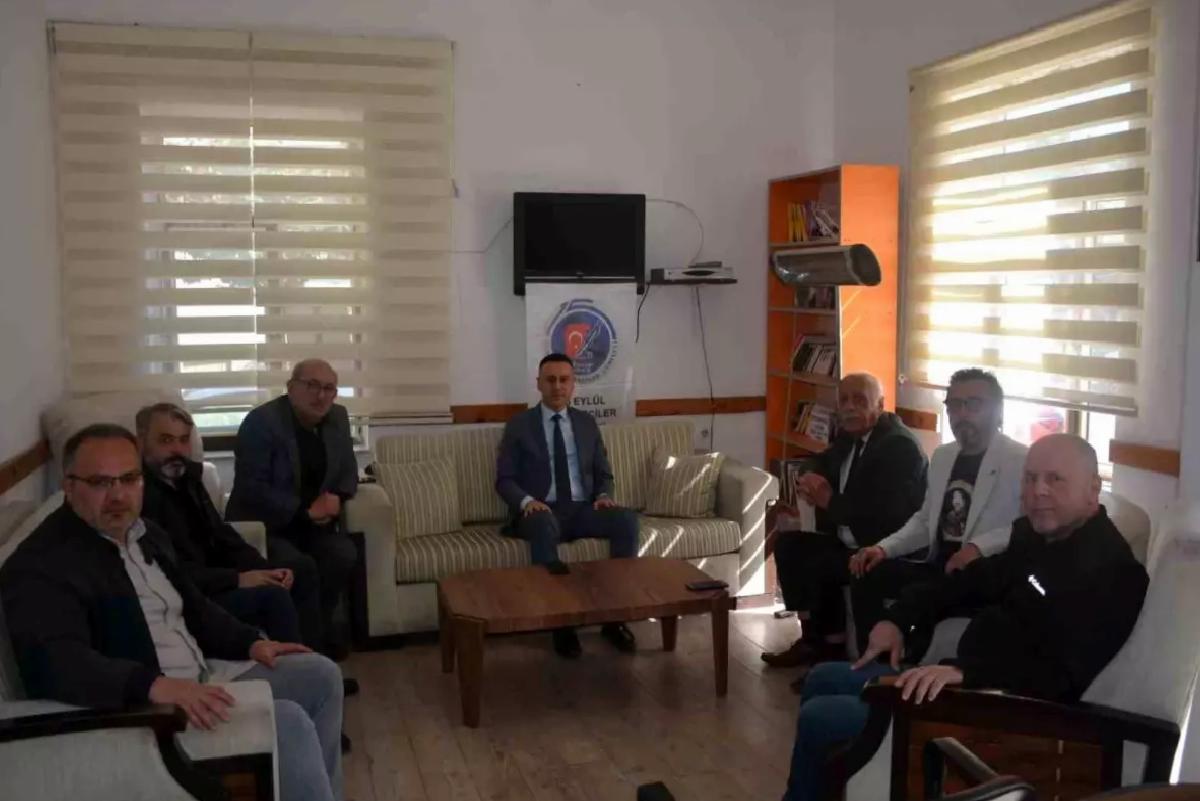 Başsavcı Pektaş Gazetecileri Ziyaret Etti
