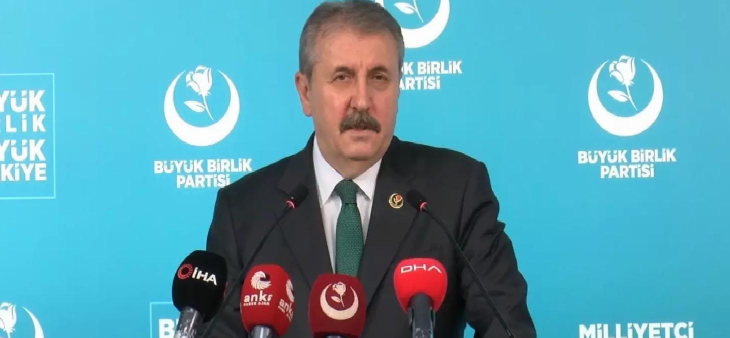 BBP Genel Başkanı Destici: ‘Bu ülkede bir Kürt sorunu yoktur, terör sorunu vardır’