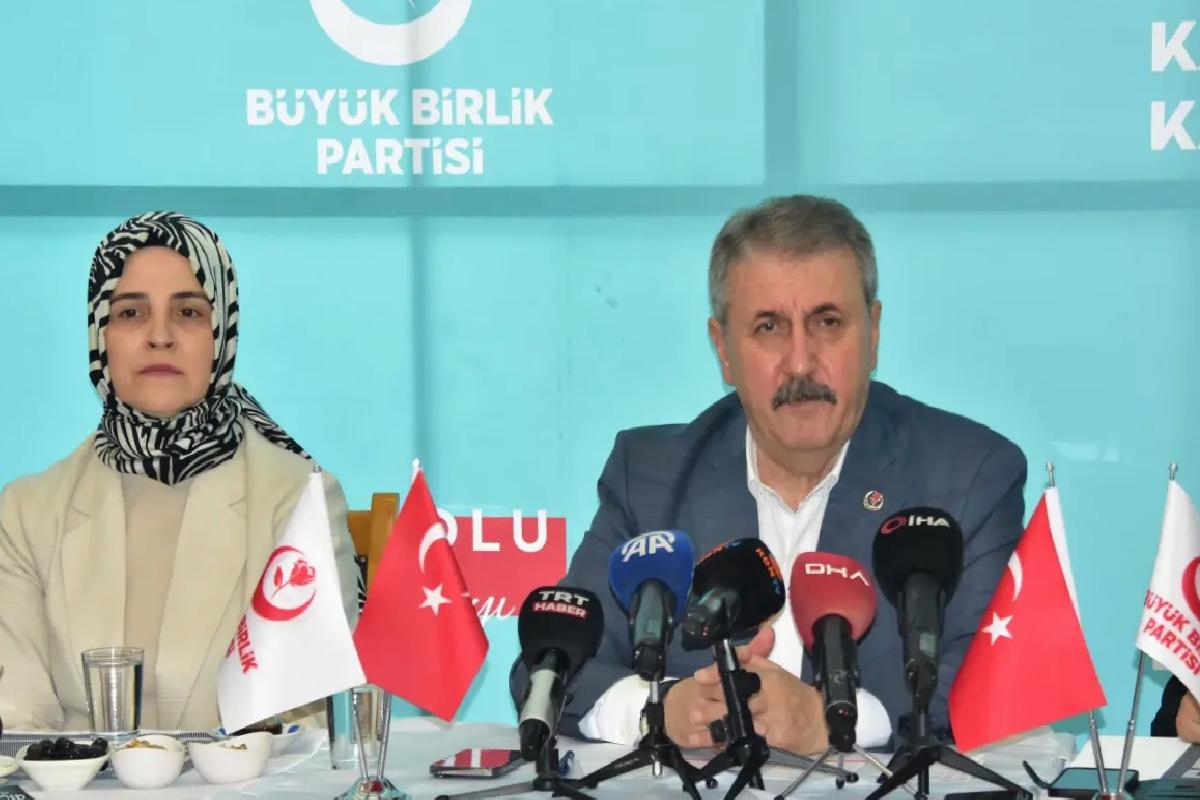 BBP Genel Başkanı Destici: ‘İdam cezası geri getirilmelidir’