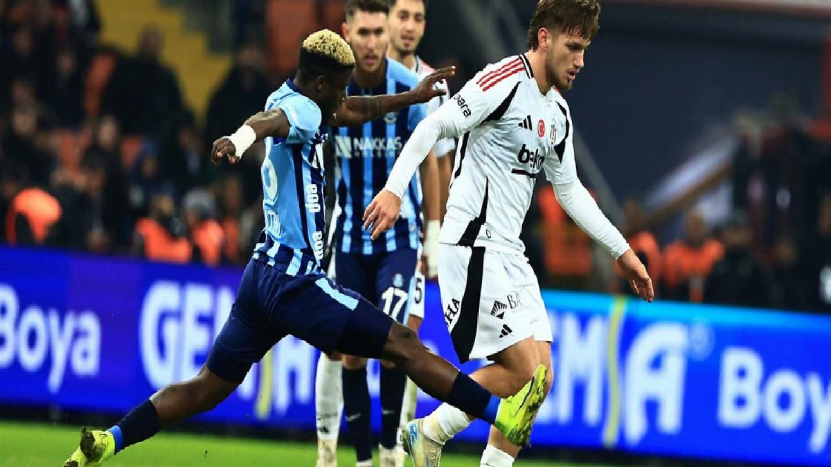 Beşiktaş – Adana Demirspor maçının birinci 11’leri