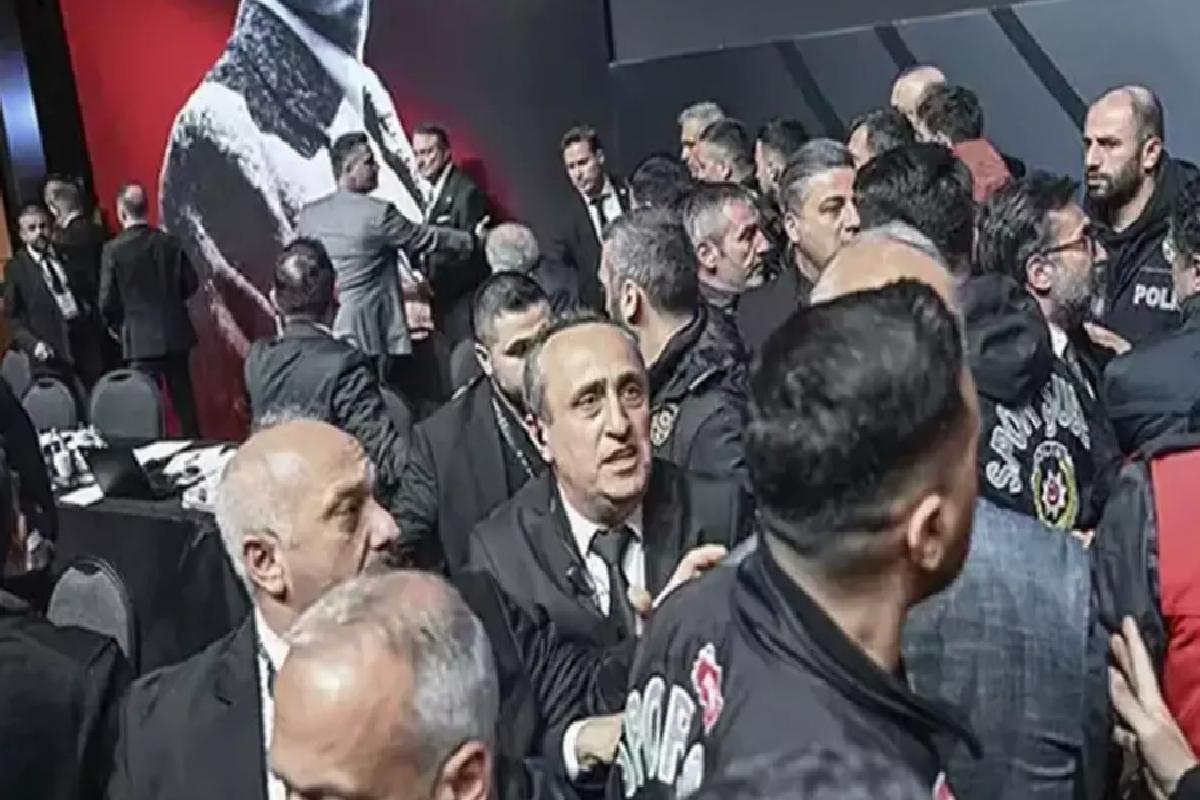 Beşiktaş Divan Heyeti’nde birbirine giren Hasan Arat ve Tevfik Yamantürk için ihraç kararı