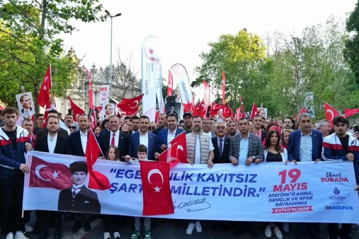 Beşiktaş’ta 19 Mayıs Coşkusu: Gençler Şenliğe Akın Etti