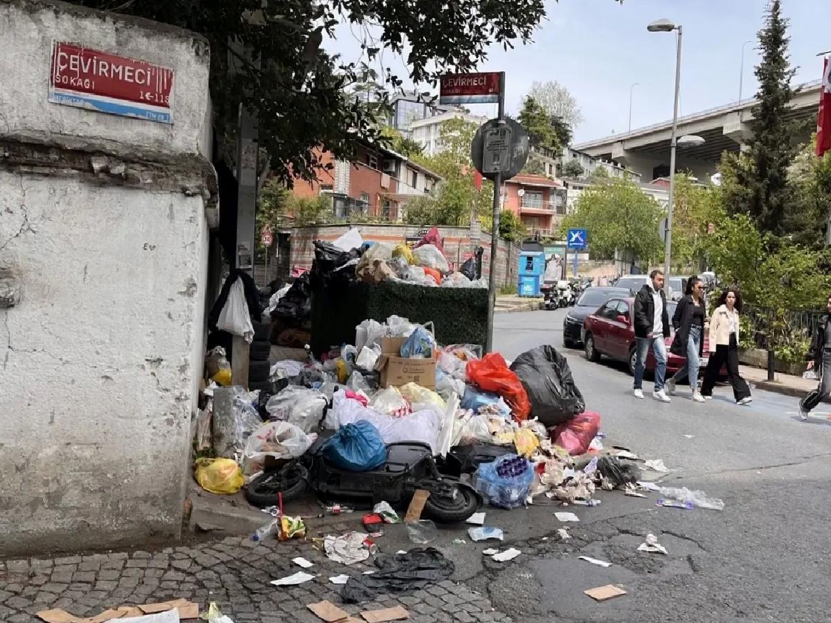 Beşiktaş’ta Çöp Krizi