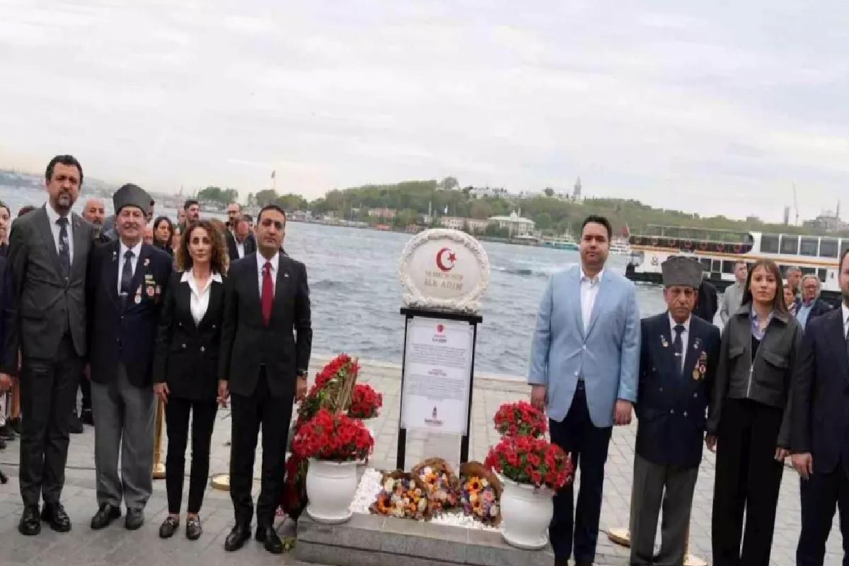 Beşiktaş’tan Atatürk’ün Birinci Adımına Anma Aktifliği