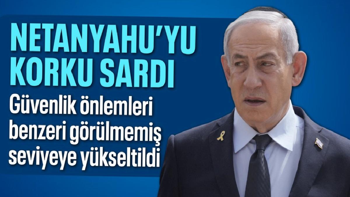 Binyamin Netanyahu’nun güvenlik tedbirleri gibisi görülmemiş düzeye çıkarıldı