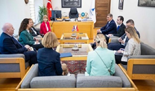 Birleşik Krallık Büyükelçisi’nden Lider Tugay’a ziyaret