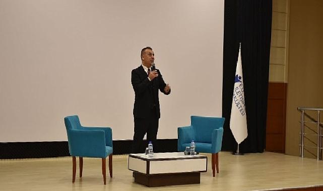 Birol İtimat ve Can Ulkay Egeli genç iletişimcilerle buluştu