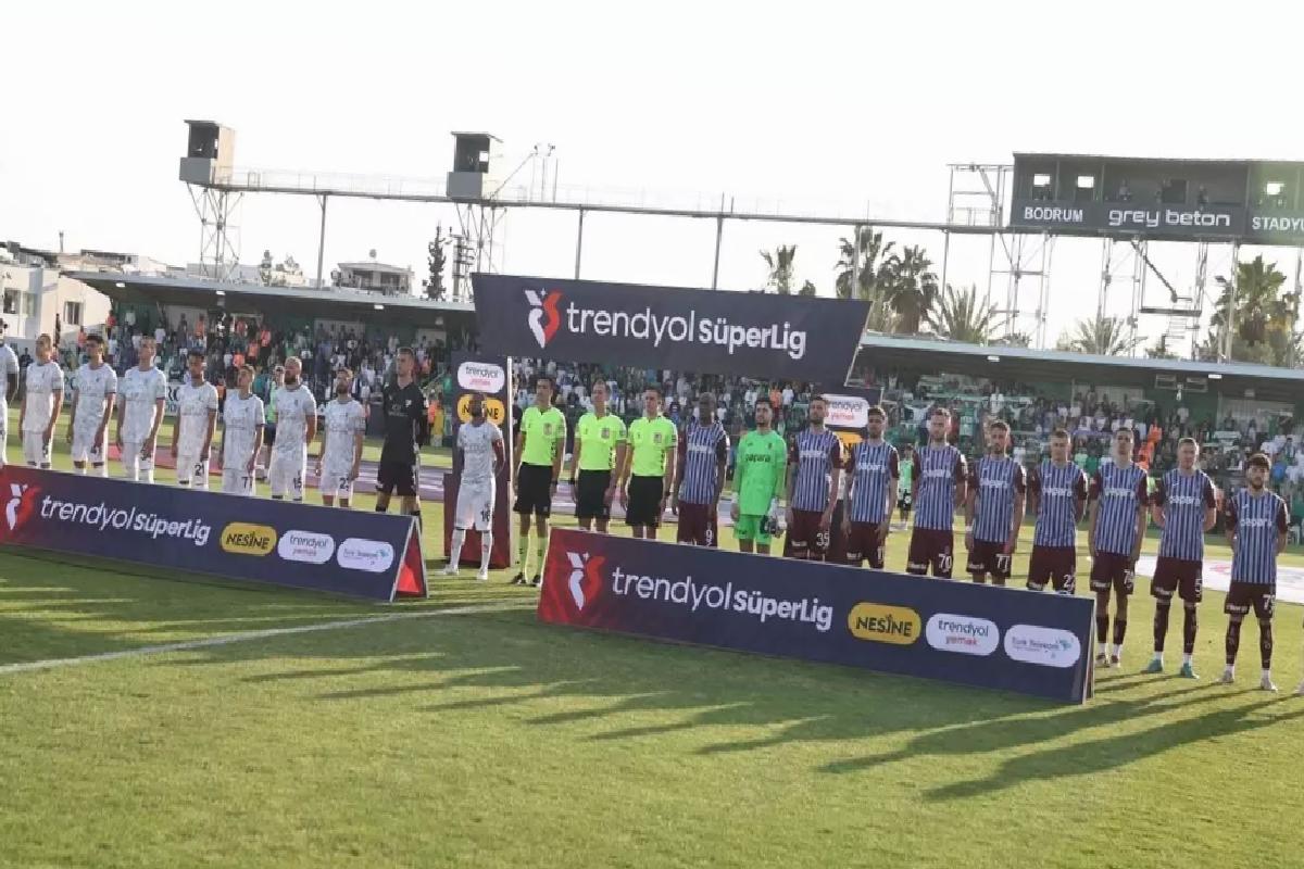 Bodrum FK, Trabzonspor’u Birinci Yarıda Geçti