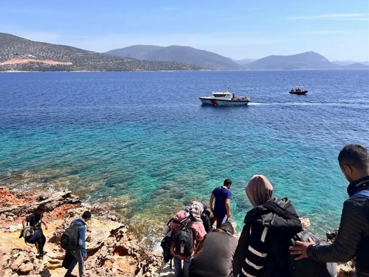 Bodrum’da 23 Sistemsiz Göçmen Yakalandı