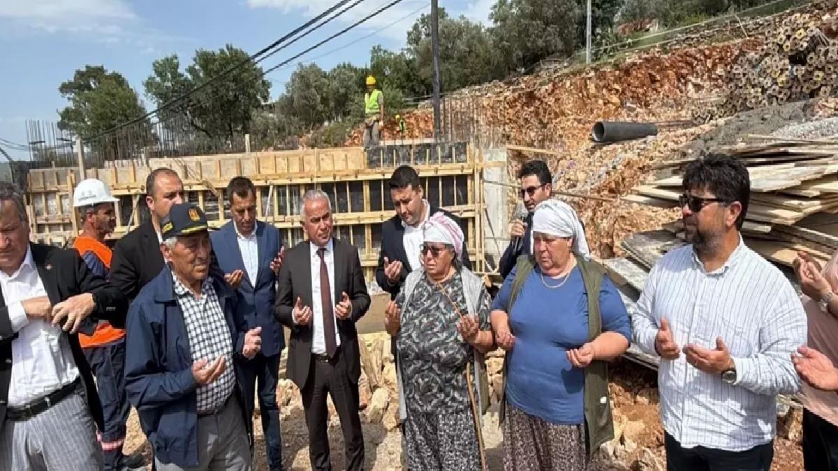 Bodrum’da Gençlik Merkezi ve Kütüphane İçeren Cami Temeli Atıldı