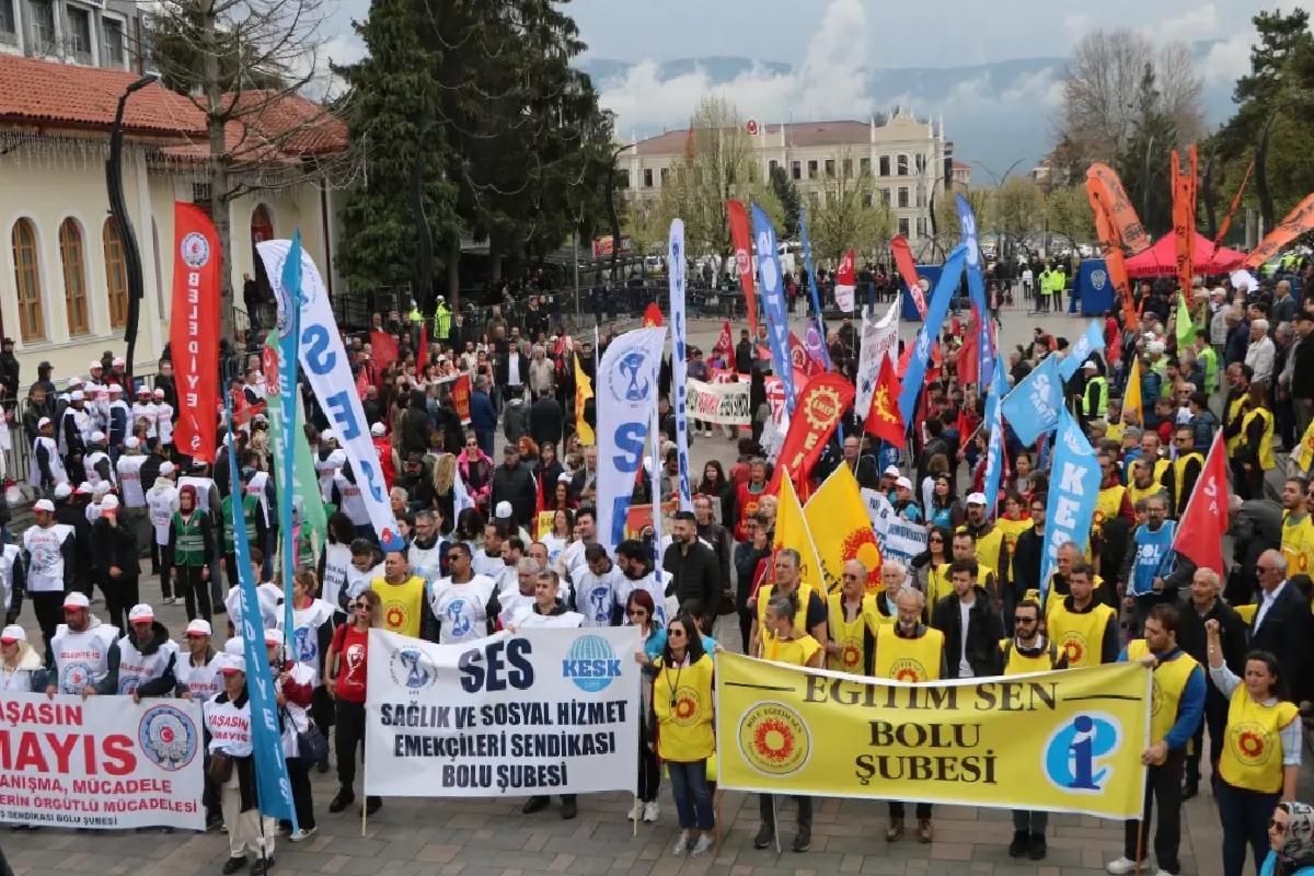 Bolu’da 1 Mayıs Coşkusu
