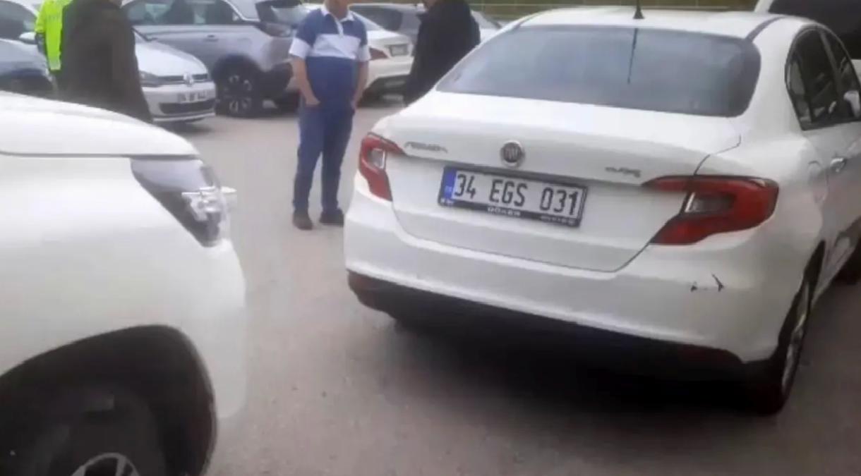Bolu’da Geçersiz Plaka ile Trafikte Yakalandı