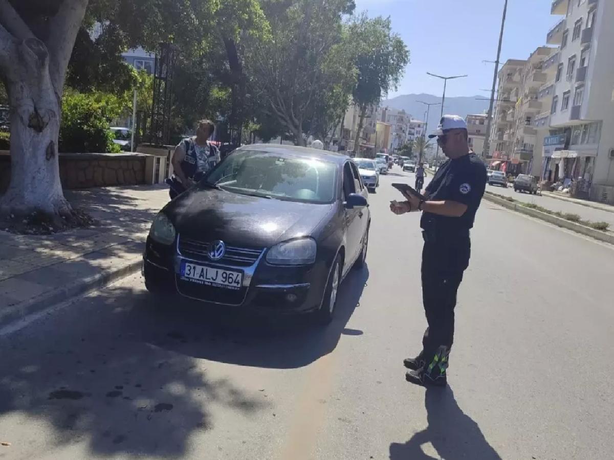Bozyazı’da Trafik Uygulaması