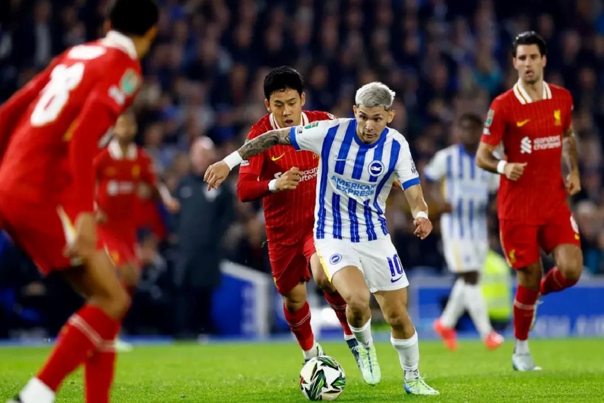 Brighton, şampiyon Liverpool’u devirdi