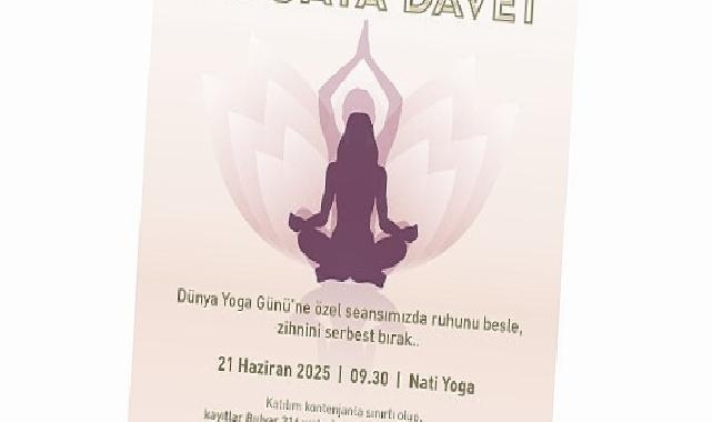 Bulvar 216’da Dünya Yoga Günü’ne özel seansla yogaya davet!