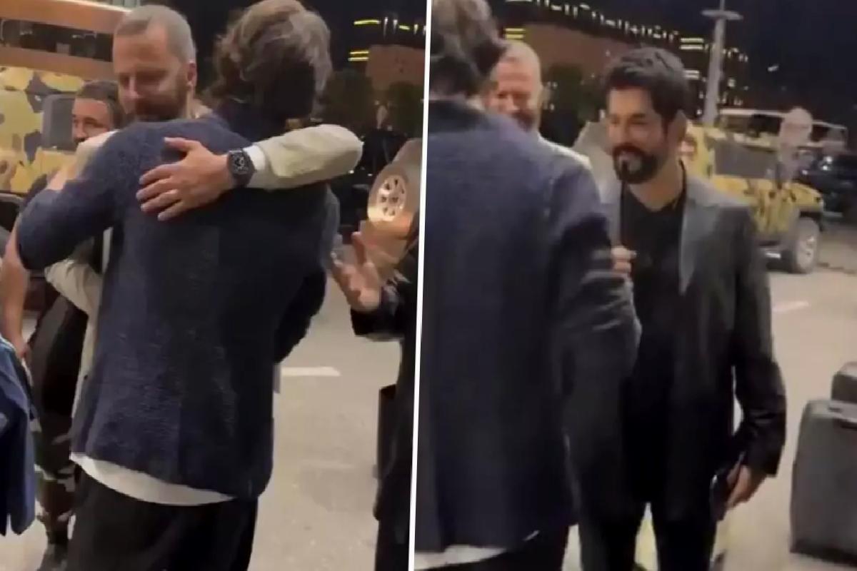 Burak Özçivit’e soğuk duş! Herkese sarılıp bir tek onu es geçti