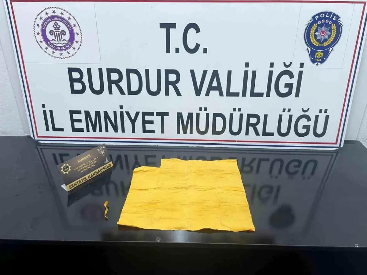 Burdur’da Uyuşturucu Operasyonu: 1 Tutuklama
