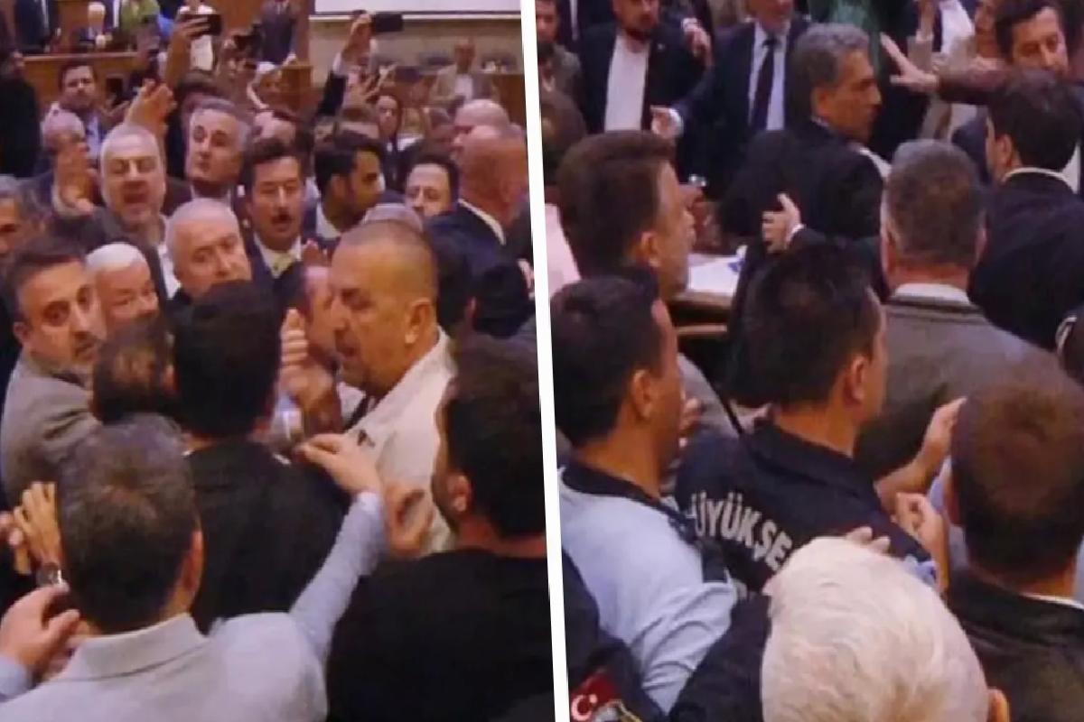 Bursa Büyükşehir Meclisi’nde gerginlik! Üyeler birbirlerinin üzerine yürüdü