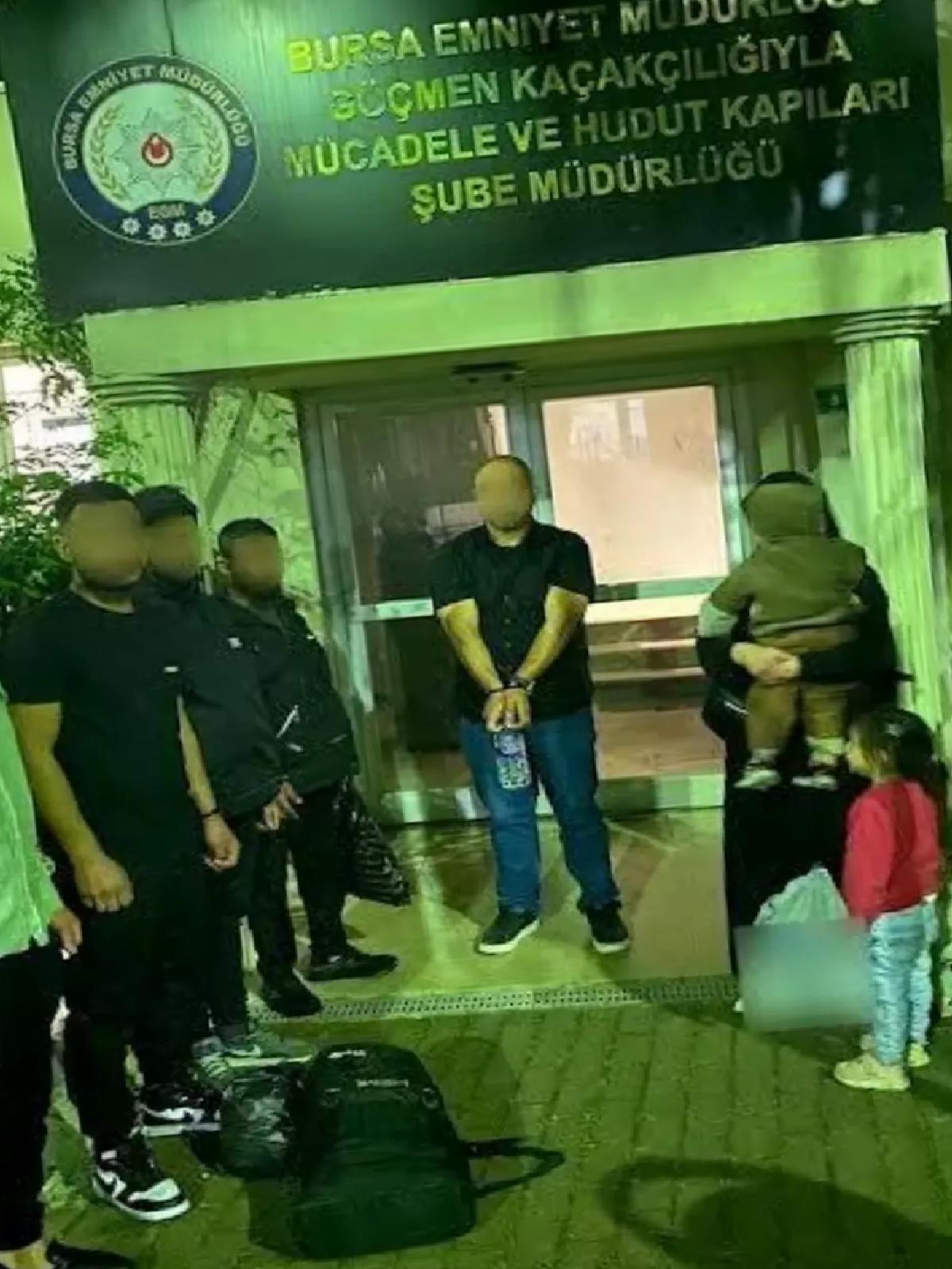 Bursa’da Göçmen Kaçakçılığı Operasyonu