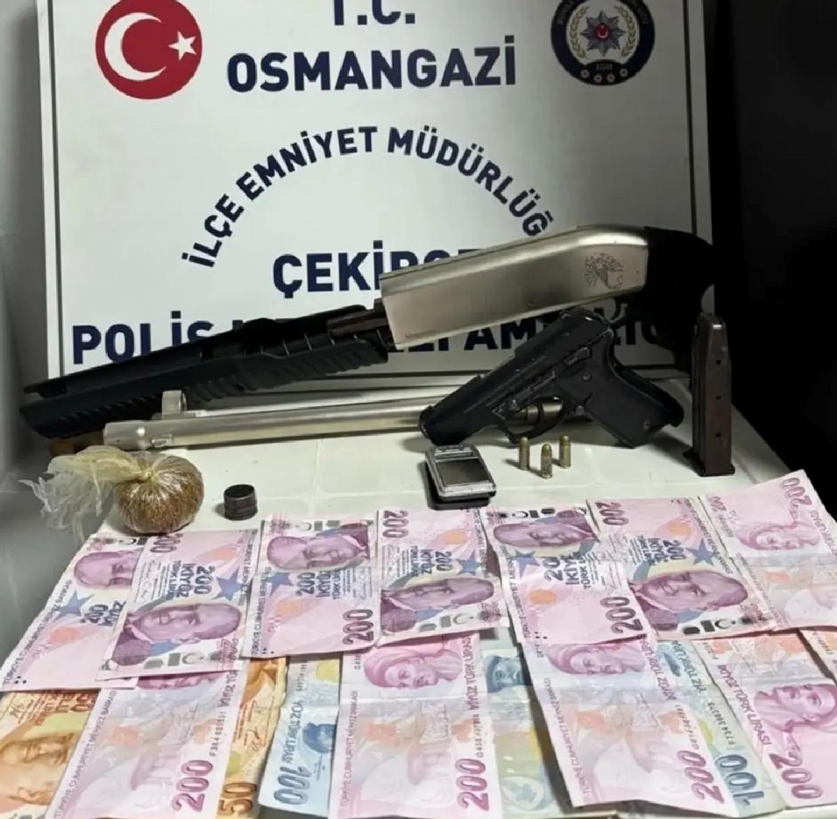 Bursa’da Silah Operasyonu: 10 Tutuklama