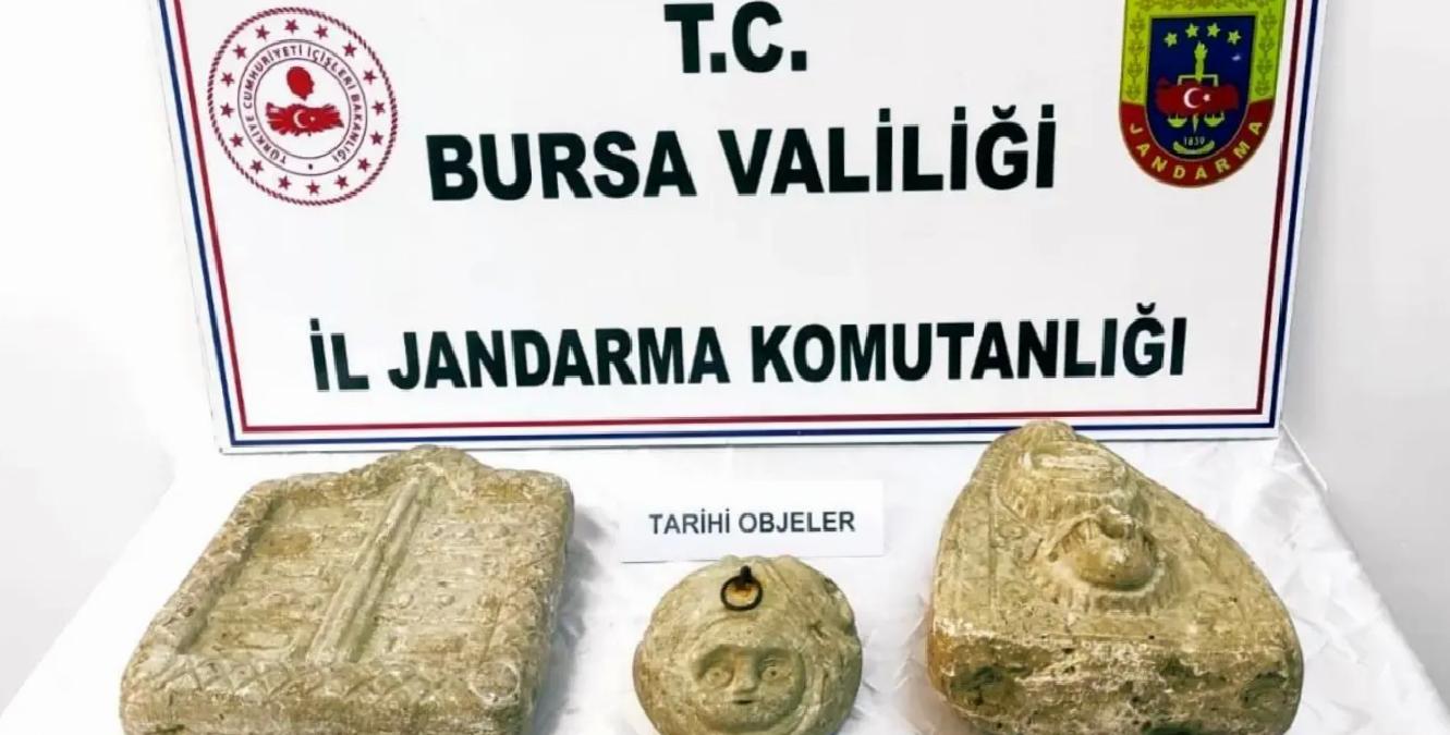 Bursa’da Tarihi Eser Kaçakçıları Yakalandı