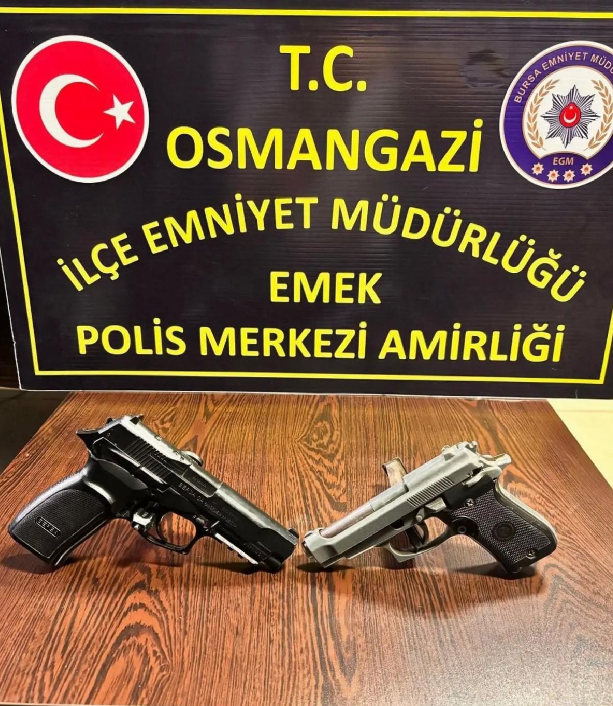 Bursa’da Uyuşturucu ve Silah Operasyonu