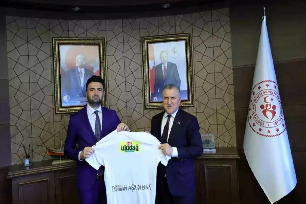 Bursaspor’dan Bakan Bak’a Teşekkür