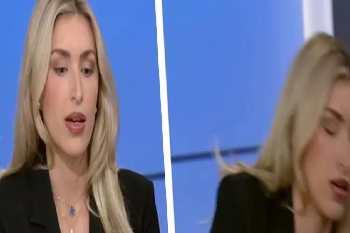Canlı yayında şuurunu kaybedip yere yığıldı