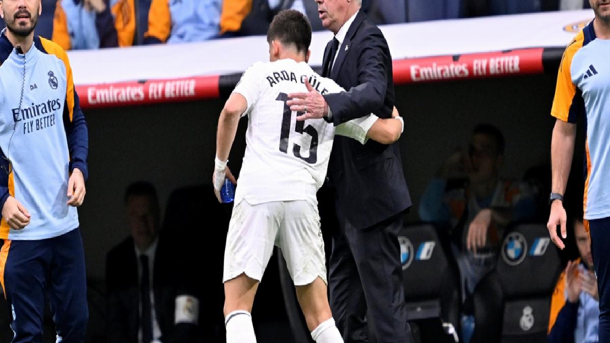 Carlo Ancelotti, Arda Güler’in El Clasico’da oynayacağını duyurdu