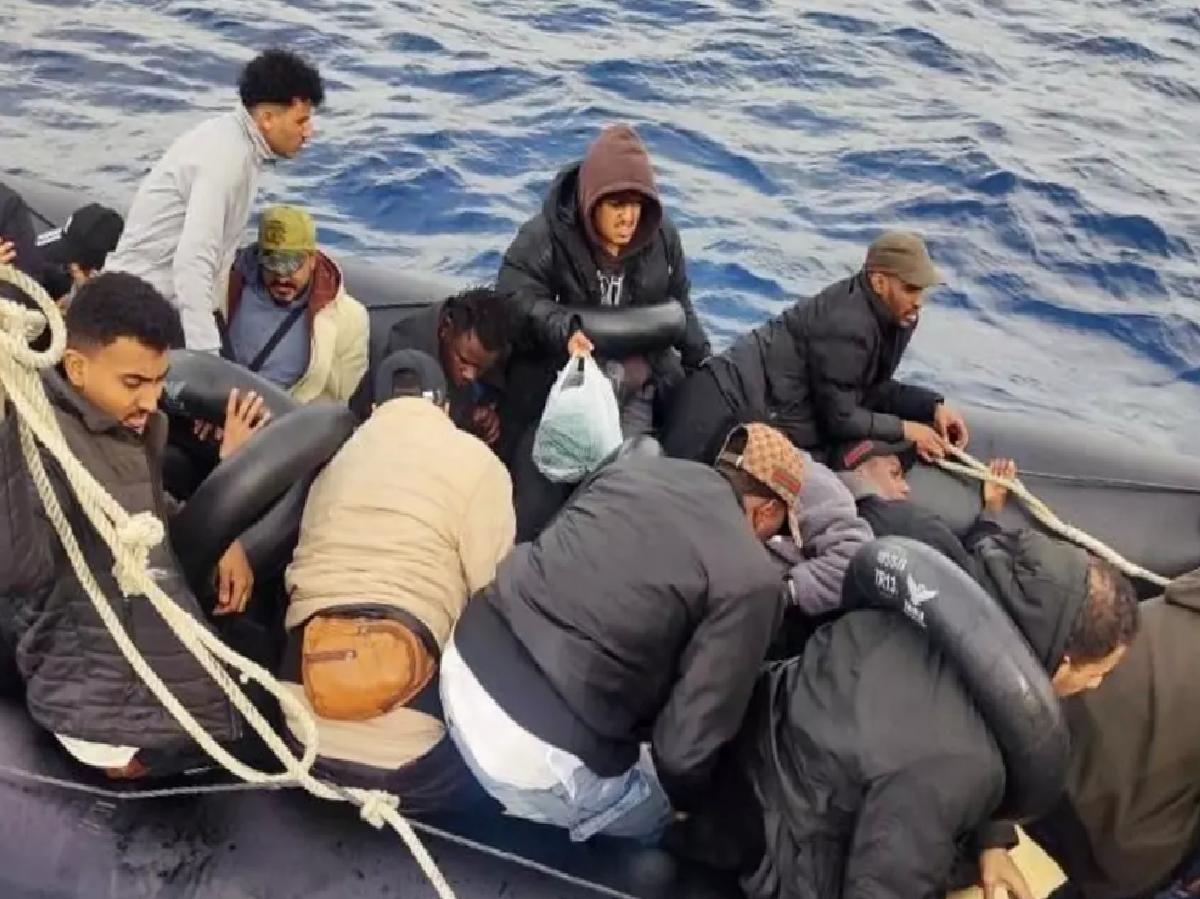 Çeşme’de Göçmenler Kurtarıldı