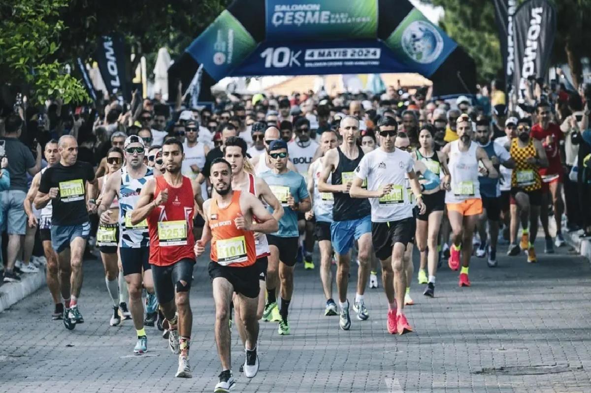 Çeşme’de Maraton Coşkusu