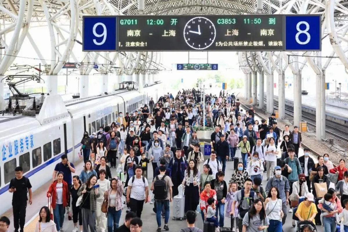 Çin’de 1 Mayıs Personel Bayramı Seyahat Yoğunluğu