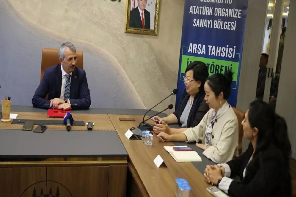 Çinli Firma Edirne’de Rüzgar Türbini Üretecek