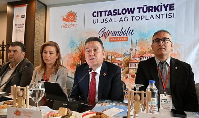 Cittaslow Türkiye Ulusal Ağ Toplantısı Safranbolu’da gerçekleştirildi