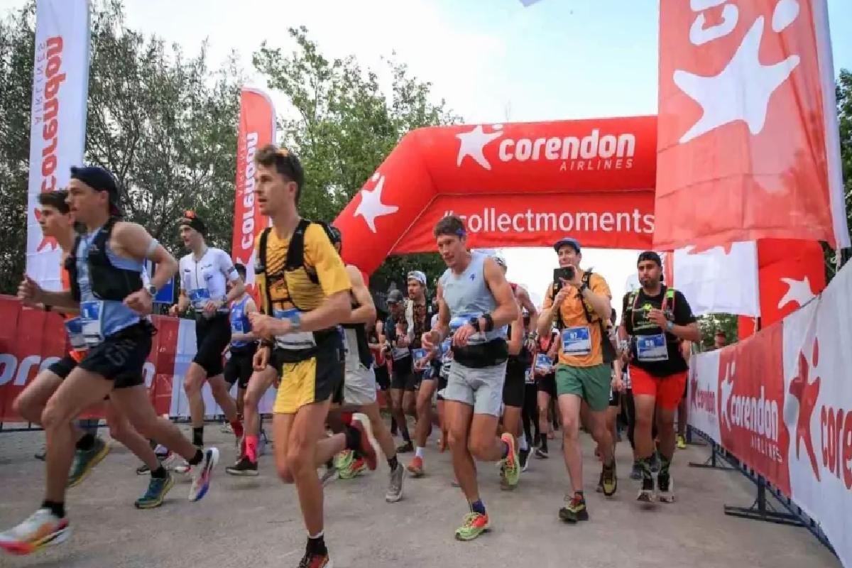 Corendon Tahtalı Run To Sky Yarışı, Rekorlar ve Seçkin Atletlerle Gerçekleşti