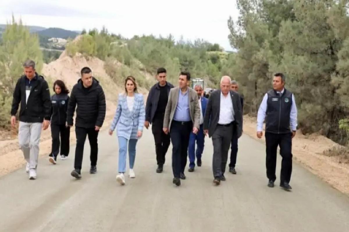 Çukurören Yoluna Asfalt Çalışması Başladı