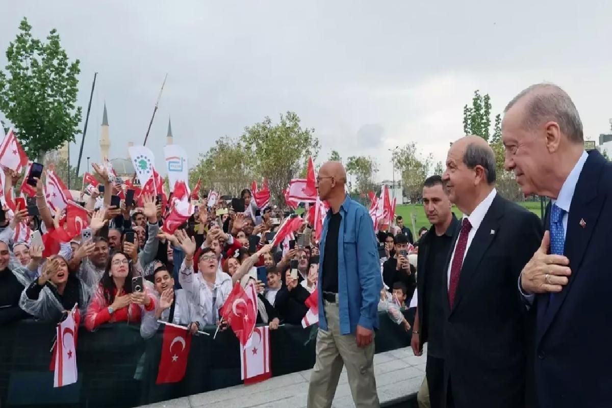 Cumhurbaşkanı Erdoğan, KKTC Cumhuriyet Yerleşkesi’nin açılışını yaptı Açıklaması