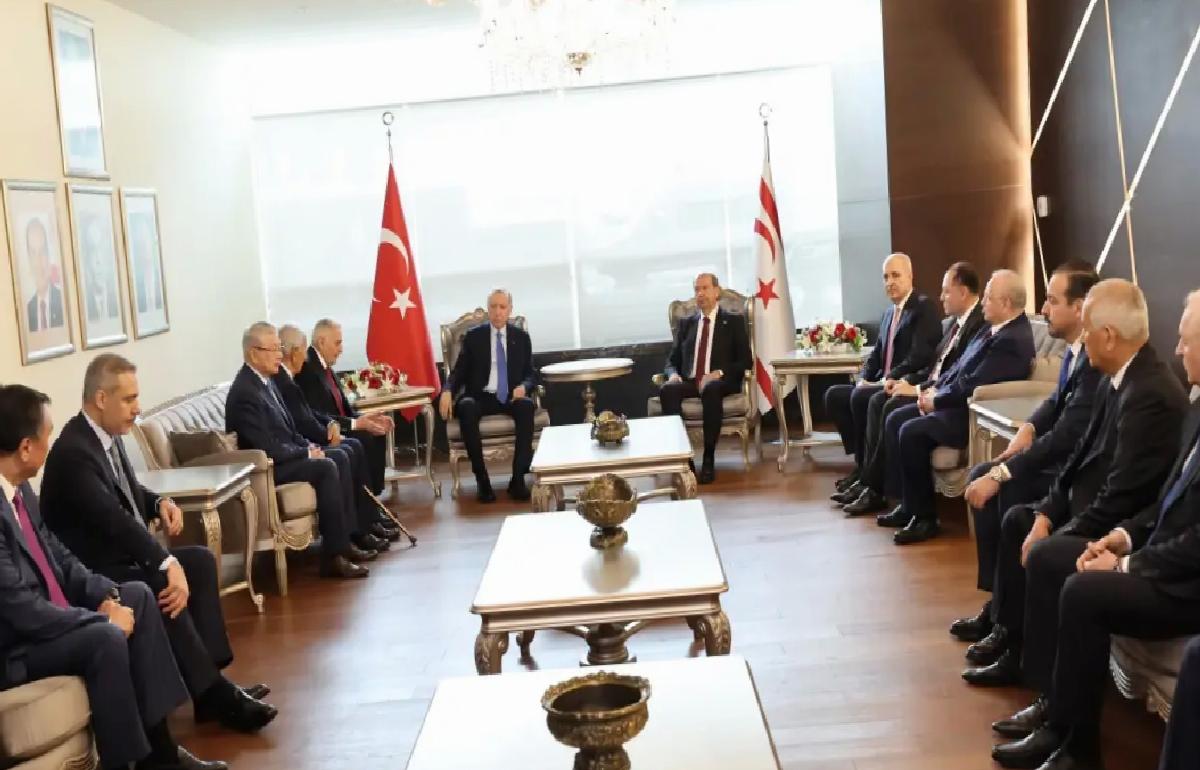 Cumhurbaşkanı Erdoğan KKTC’ye Ulaştı