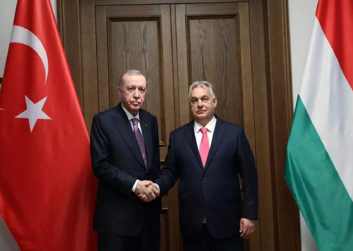 Cumhurbaşkanı Erdoğan, Macaristan Başbakanı Orban ile görüştü