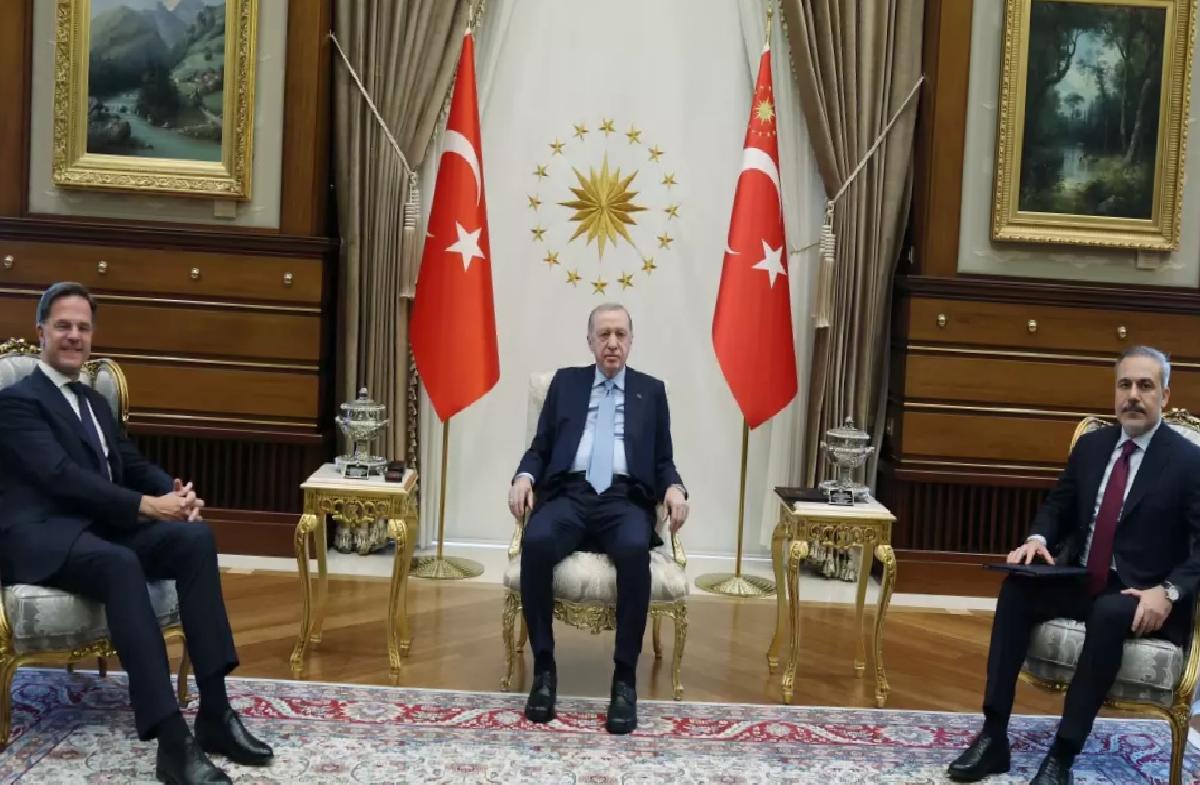 Cumhurbaşkanı Erdoğan, NATO Genel Sekreteri Rutte’yi kabul etti