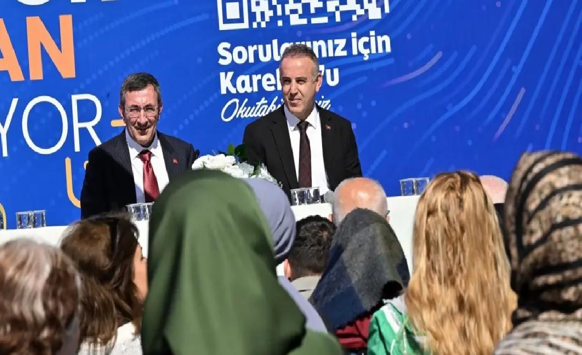 Cumhurbaşkanı Yardımcısı Yılmaz, Ümraniye’de konuştu Açıklaması