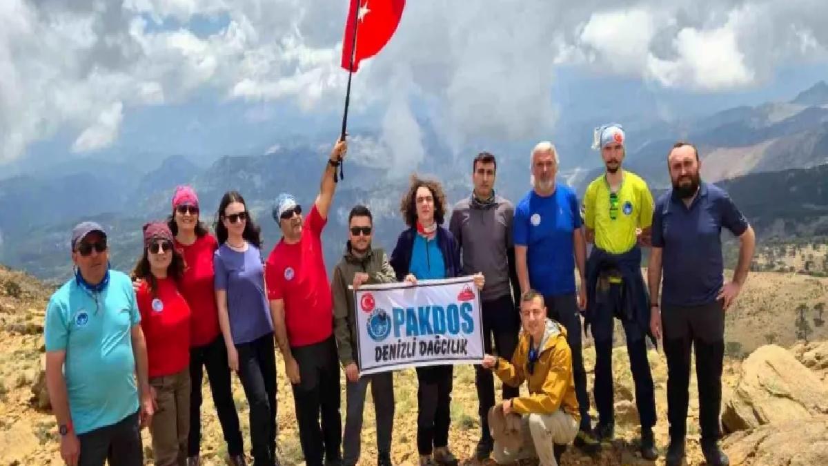 Denizli’de Dağcılar Bayramı Dorukta Kutladı
