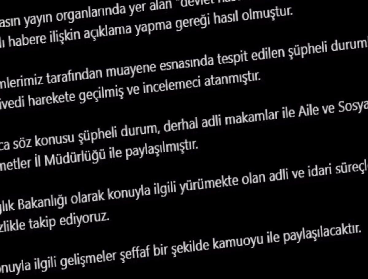 Devlet Hastanesinde Cinsel İstismar Tezi