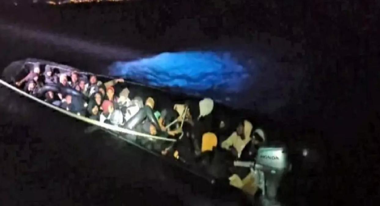 Didim Açıklarında 40 Sistemsiz Göçmen Kurtarıldı