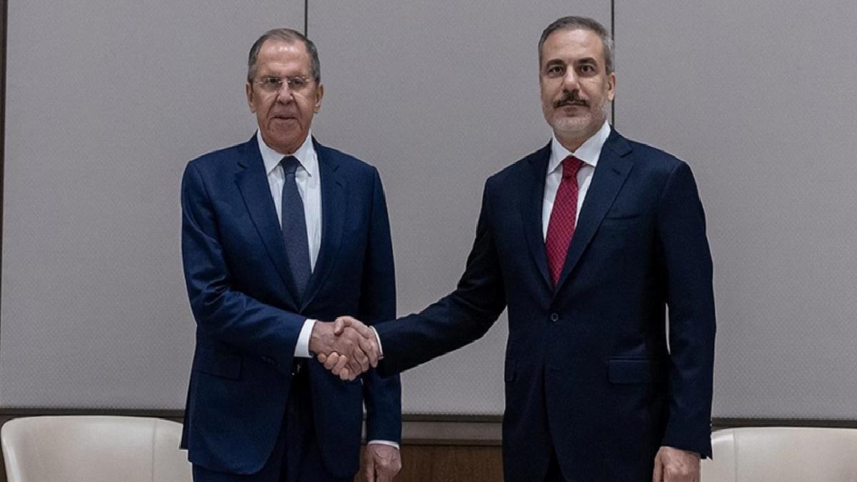 Dışişleri Bakanı Fidan, Rus mevkidaşı Lavrov’la görüştü